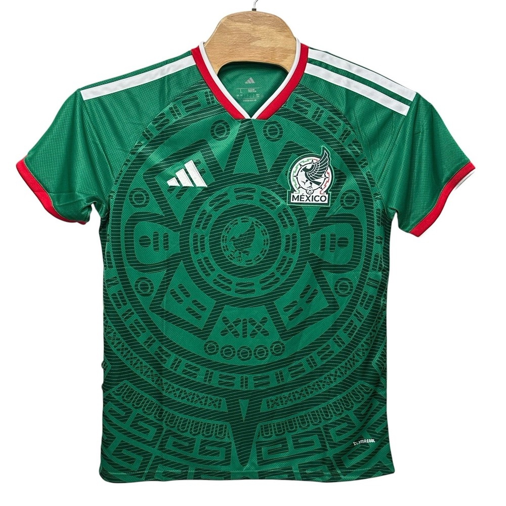 Adidas Mexico 2026 Home Jersey Bold Green Kit Men's Size Large JL8580 NWT